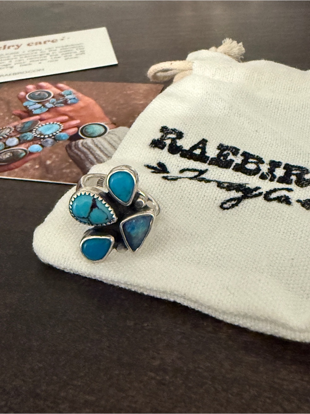 Raebird wildflower ring